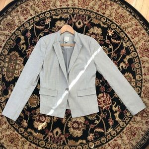 Preloved Halogen Jacket Blazer Gray Sz 8
